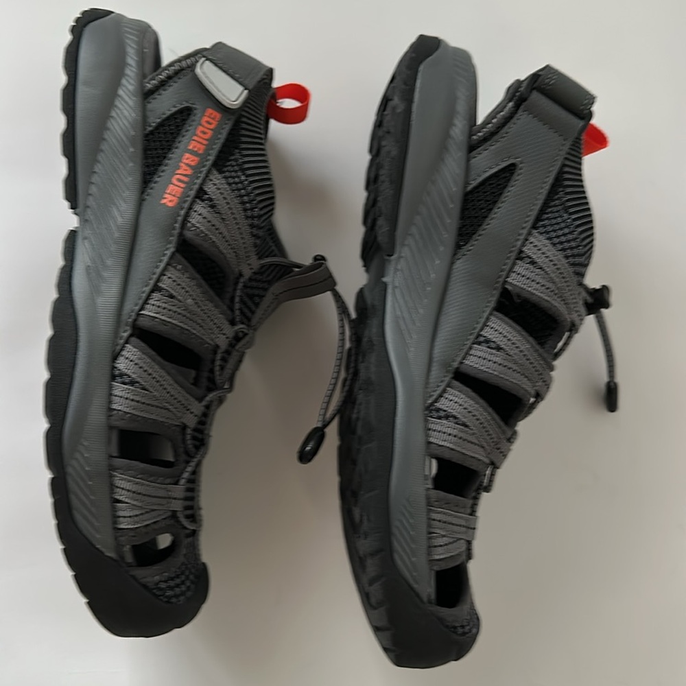 Eddie Bauer Men’s Gray and Black Water Shoes Size 9M - Picture 7 of 16